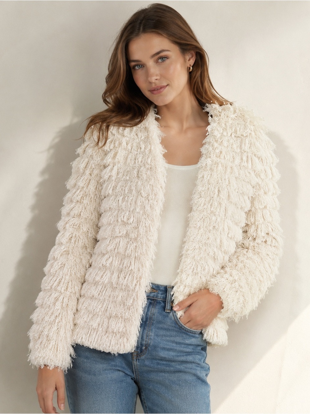 Vintage Side Effects Knit Cardigan Sweater M